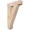 Ekena Millwork Traditional Arts & Crafts Smooth Bracket, Douglas Fir, 3 1/2"W x 16"D x 24"H BKT04X16X24TRA03SDF - alternate 1